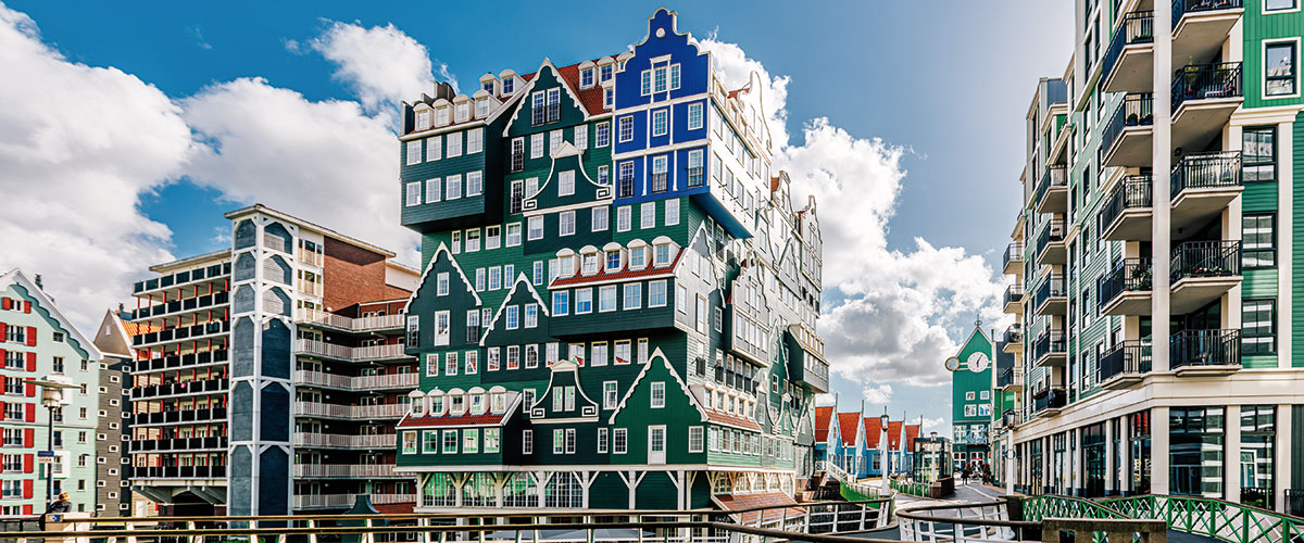 Zaandam’s famous Dutch houses
